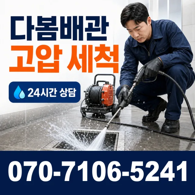 감만2 배수관청소 상담 이미지 4